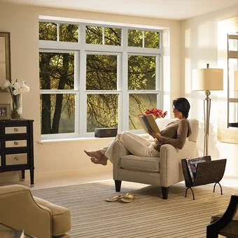 NSクラフト コスモフォース プラネット 花梨白瘤スタビライズドウッド ハンドル V400 Tuscany Series Single-Hung Windows | Milgard